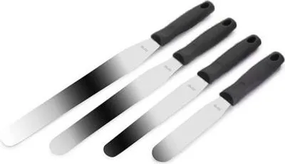 Image de Ibili Spatule de cuisine professionnelle droite - Acier inoxydable 23cm Ibili Spatule de cuisine professionnelle droite - Acier inoxydable 23cm