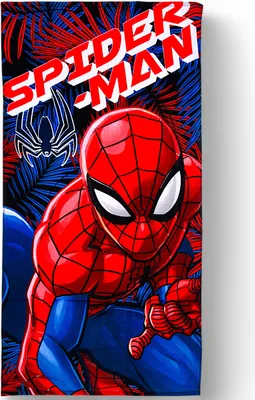 Produktbild von Spider-Man Badetuch Strandtuch Strandlaken 70 x 140 cm