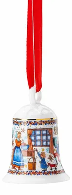 Produktbild von Hutschenreuther Porzellan Weihnachtsglocke Glocke 2020 mit Originalverpackung