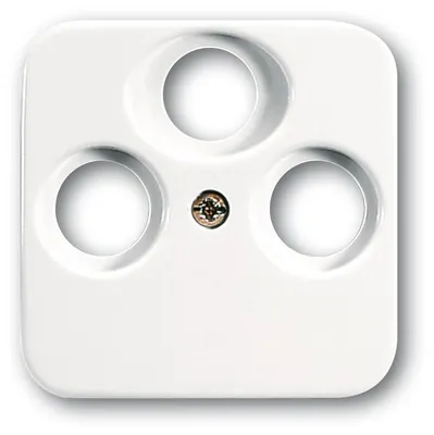 Image de Busch-Jaeger Disque central comme cache pour les prises d'antenne usuelles 2CKA001724A1754 1743-03-214