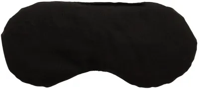Produktbild von Augenkissen, als Kühlmaske & Kühlkissen für die Augen. Die natürliche Alternative zur Gel-Augenmaske mit Leinsamen - Farbe: schwarz