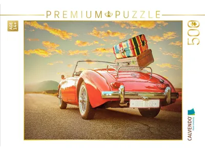 Produktbild von CALVENDO Puzzle Mein Oldtimer auf der Reise | 500 Teile Lege-Größe 48 × 36 cm Foto-Puzzle für Erwachsene