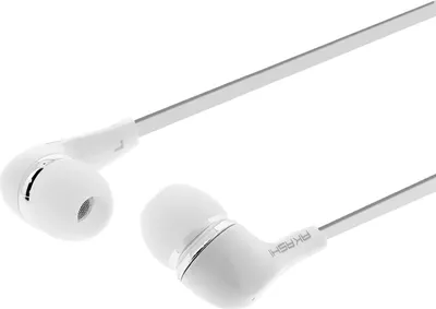 Produktbild von Akashi in-ear Kopfhörer mit 3.5mm Klinkenstecker, Fernbedienung – Weiß