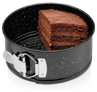 Obrázok produktu pre Vilde | Rozkladacia tortová forma 16 cm - Uhlíková oceľ - Granitový povrch - GRANITICA