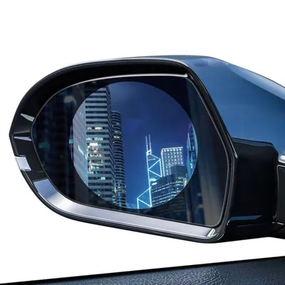 Produktbild von 2x Regenfeste Folie für Rückspiegel im Auto KP28096