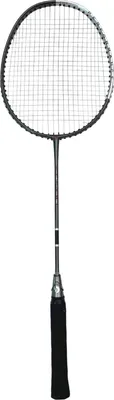 Image de Best Sporting Badminton XT 500 I Grip Raquette de badminton I Manche en fibre de verre et cadre en mélange d'aluminium I Té renforcé I Raquette de badminton