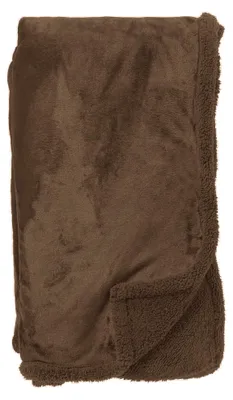 Produktbild von Dutch Decor Wohndecke Teddyfleece Stanley 150x200 cm Braun
