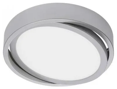 Productafbeelding van Briloner LED Deckenleuchte Sky Chrom matt Ø23cm 17W 1530lm Neutralweiß 4000K schwenkbar