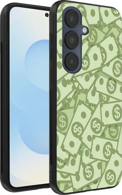 Productafbeelding van Smartphonica TelefoonhoesjeGeschikt voor Samsung Galaxy S25 met geldmotief - TPU achterkant hoesje met geldontwerp