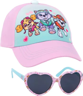 Produktbild von Paw Patrol - Baseball-Mütze Set für Mädchen NS7284 (Einheitsgröße) (Pink/Blau)