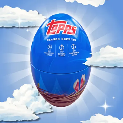 Produktbild von 1x Topps UCC Club Competitions 2025/2026 Oster Tin | Sammelbox | Fußball Sammelkarten