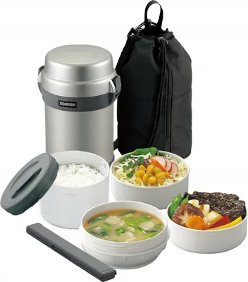 Image de ZOJIRUSHI SL-JAF14-SA Thermos à lunch 1,23 l argenté
