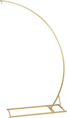 Produktbild von Kronleuchterständer aus Metall, gold, 135x230 cm