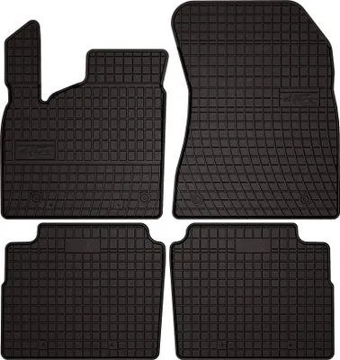 Immagine prodotto di Tappetini auto in gomma adatto per Nissan X-Trail IV (2021-, SUV) neri, set 4 pz, con fissaggi