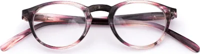 Produktbild von B&S READY READER PLASTIC RASPBERRY TRANSPARENT +1.5 | Trendige Lesebrille