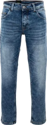 Produktbild von Hose GRÜNER HIRSCH aus robustem Denim im alpenländischen Stil, Länge 32 Inch