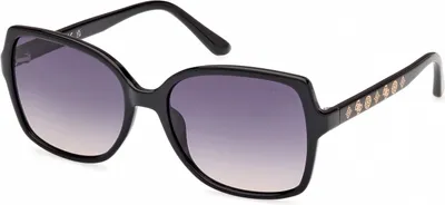 Produktbild von Guess GU00100 Shiny black 55/17/140 Damen Sonnenbrillen
