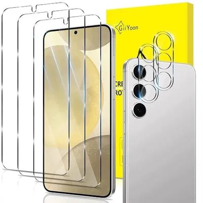 Zdjęcie produktu dla Szkło hartowane samsung galaxy S24 5G ochronne 9H zestaw 5 szt.
