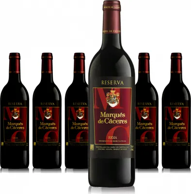 Produktbild von 6 x Marqués De Cáceres Rioja Reserva
