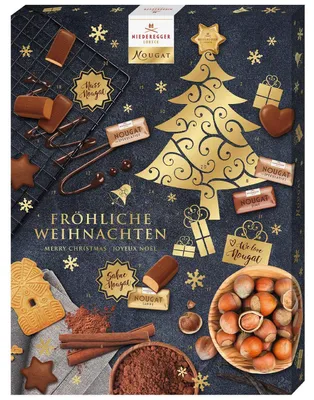Produktbild von Niederegger Nougat Adventskalender