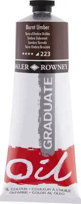 Zdjęcie produktu dla Daler Rowney Graduate Farba olejna Burnt Umber 200 ml 1 szt.