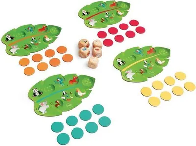 Produktbild von SCRATCH - Würfelspiel Dschungeltiere YAM
