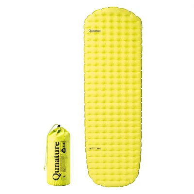 Produktbild von Qunature 680g Ultraleicht Camping Luftmatratze 3,8 R-Wert 8cm Dick Warm Isomatte Matratze Aufblasbare Campingmatte L, Grün