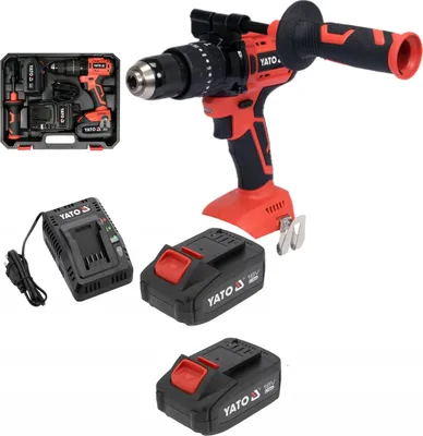 Immagine prodotto di Trapano a percussione a batteria 18V (2x batteria + caricatore)