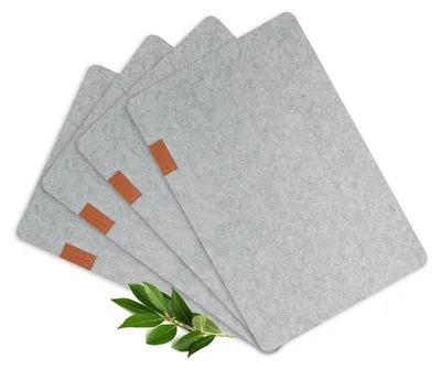 Immagine prodotto di Set di 4 sottobicchieri in feltro - 43 x 23 cm