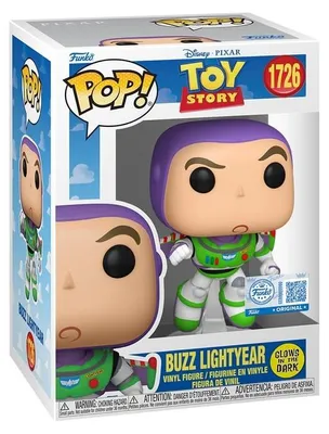 Produktbild von Funko Pop! Disney Pixar: Toy Story - Buzz Lightyear (leuchtet im Dunkeln) #1726, Sonderedition, exklusiv