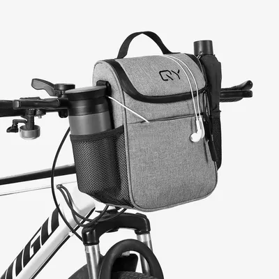 Produktbild von Torba na kierownicę roweru - Zdejmowana torba na kierownicę - Wodoodporna - Torba na ramię - 4 litry
