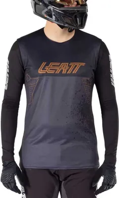 Produktbild von Leatt Mtb Gravity 5.0 Langarm-t-shirt Schwarz L Herren Schwarz L