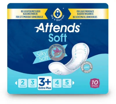 Image de Attends Soft 3 Extra Plus - 1 paquet de 10 protections