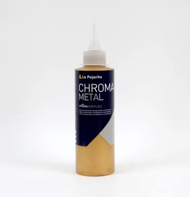 Acrylfarbe 200 ml Metallic Gold, CM-01