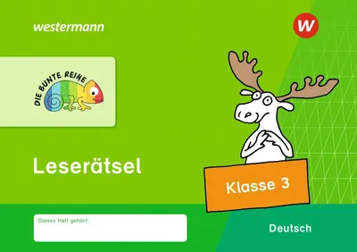 Immagine prodotto di DIE BUNTE REIHE - Deutsch. Leserätsel Klasse 3