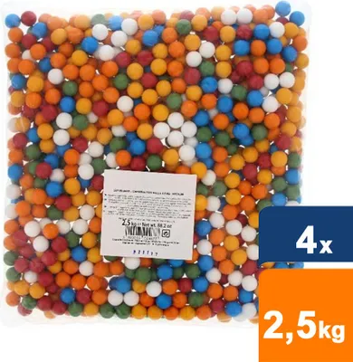 Produktbild von Hamlet - Kaugummi Kugeln Medium - 4x 2,5kg