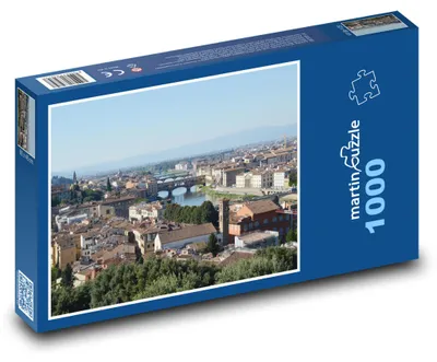 Obrázek produktu pro Puzzle 1000 Panorama Florencie, Itálie - martinpuzzle