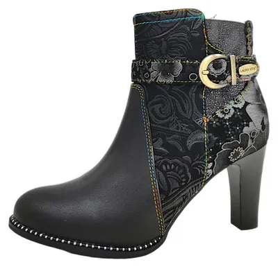 Immagine prodotto di Laura Vita: Scarpe da donna, stivaletti, colore nero, per il tempo libero