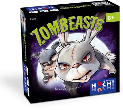 Produktbild von Huch & Friends 878663 - Zombeasts, Kartenspiel