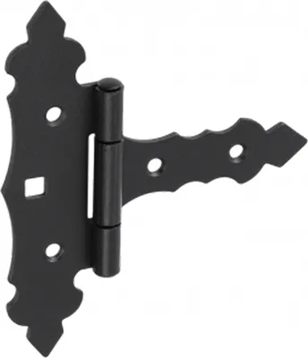 Immagine prodotto di cerniera decorativa 75x35x130x2mm ZOB 75 NERO