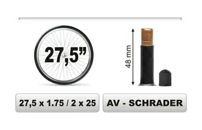 Produktbild von CARCOMMERCE Schlauch Reifen 68387 Butylkautschuk