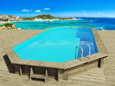 Immagine prodotto di Piscine bois " Ibiza " - 8,57 x 4,57 x 1,31 m