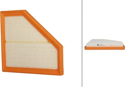 Produktbild von Luftfilter-Einsatz 260 x 241 mm HELLA IAM-Expertise passend für u.a. BMW 3er