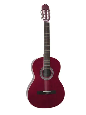 Immagine prodotto di DIMAVERY AC-303 Chitarra classica, rosso