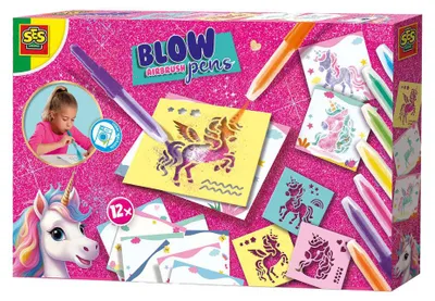 Produktbild von SES CREATIVE Airbrush-Stifte Unicorn-Blow