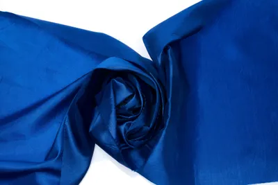 Immagine prodotto di Tessuto taffetà liscio, tessuto taffetà, blu reale, 50 x 140 cm