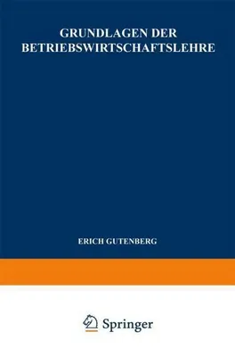 Obrázek produktu pro Grundlagen der Betriebswirtschaftslehre