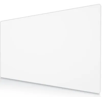 Zdjęcie produktu dla Titanwolf - XXXL Oversized Mouse Pad 1500x800mm - Gaming Mousepad Large - 150x80 cm Table Pad Large Size - poprawia precyzję i szybkość - do myszy i klawiatury - White