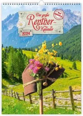 Produktbild von Trötsch Großbildkalender Der große Rentnerkalender 2024: Wandkalender