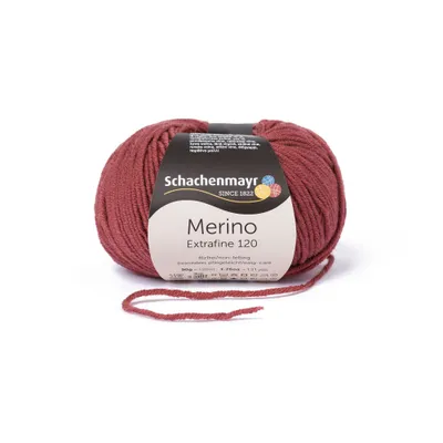 Produktbild von Schachenmayr Merino Extrafine 120, 50g Marsala Handstrickgarne